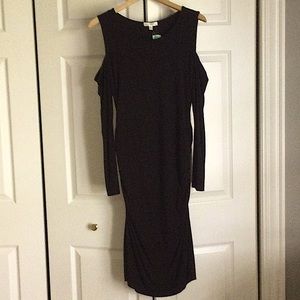 Nine Britton cold shoulder dress